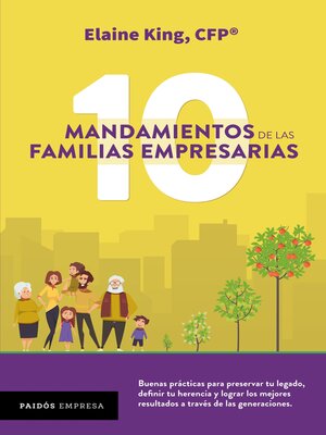 cover image of Los 10 mandamientos de las familias empresarias